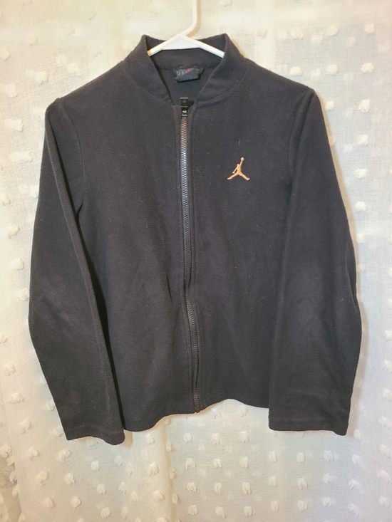 Jordan Other - Jordan Men’s Black Full-Zip Sweater with Gold Jumpman